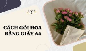 Hướng dẫn gói hoa bằng giấy