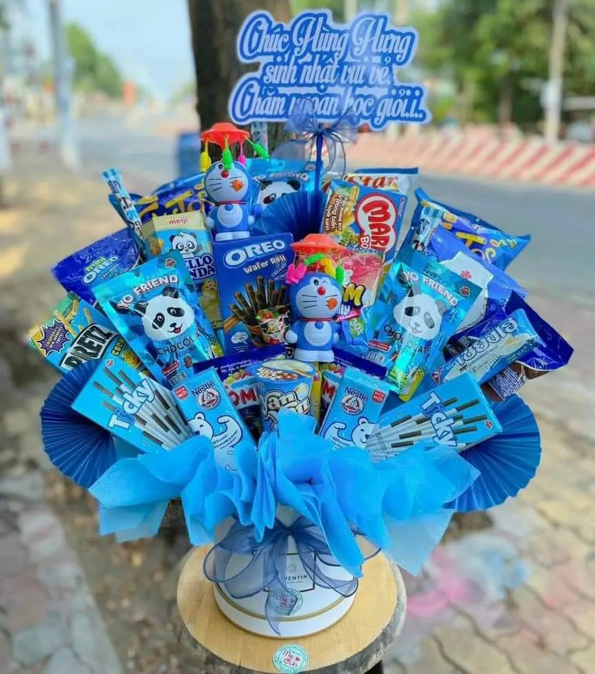 Giỏ Hoa Bánh Kẹo